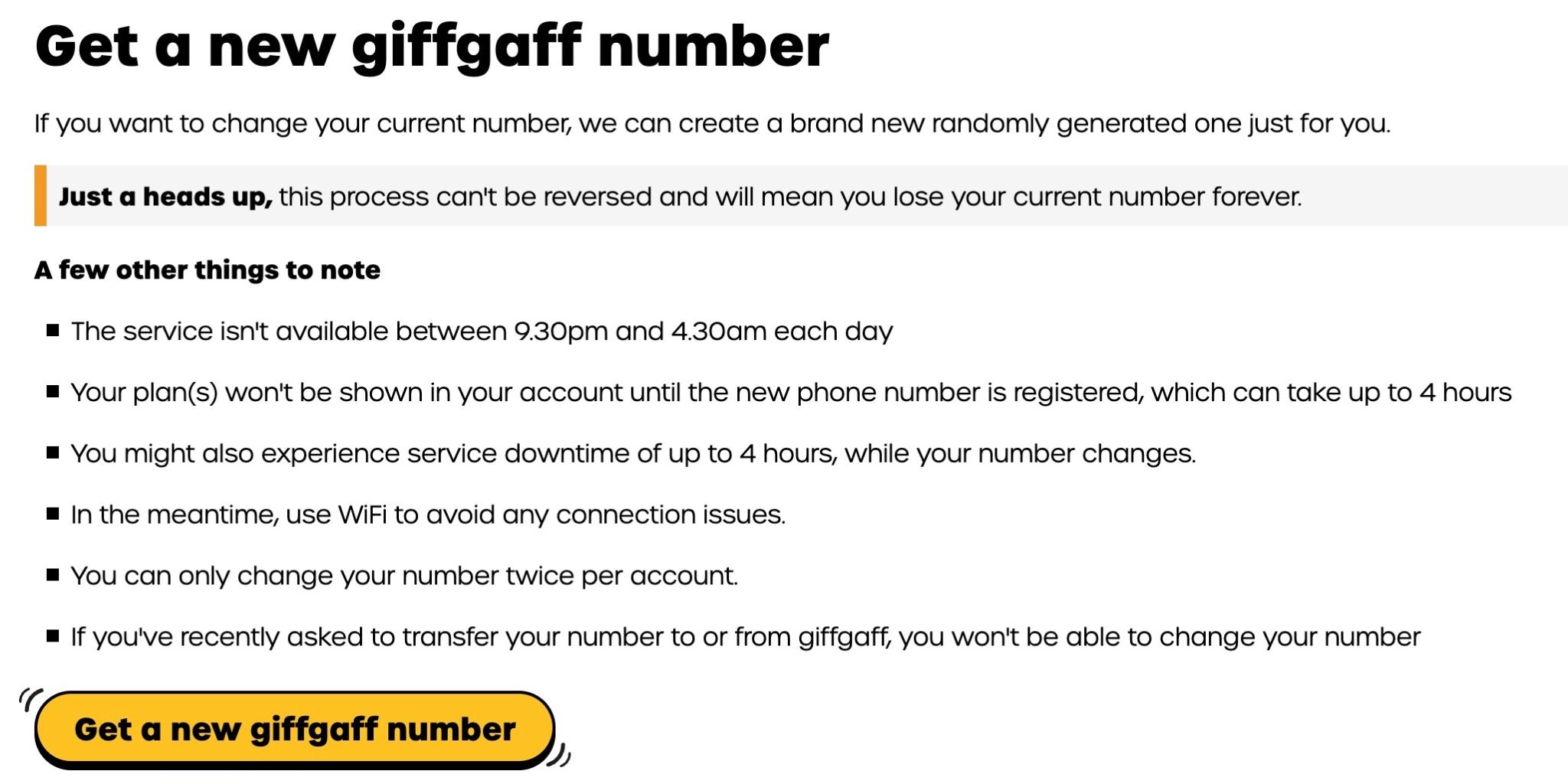 how to get a new giffgaff number